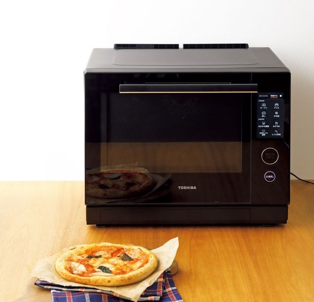 高温で、パンもおかずも手軽に作れるオーブンレンジ 撮影／安井真喜子