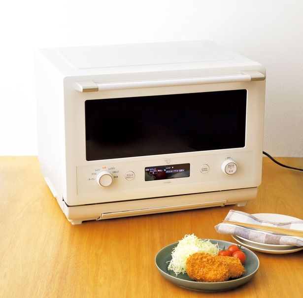 レンジとグリルの連携により、本格調理が可能 撮影／安井真喜子