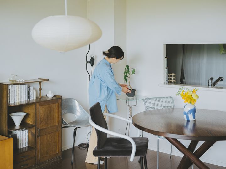 緑と光を取り入れて、心落ち着く私らしさを。3LDK79.9㎡ 4人暮らしのインテリア 【私らしく暮らす】