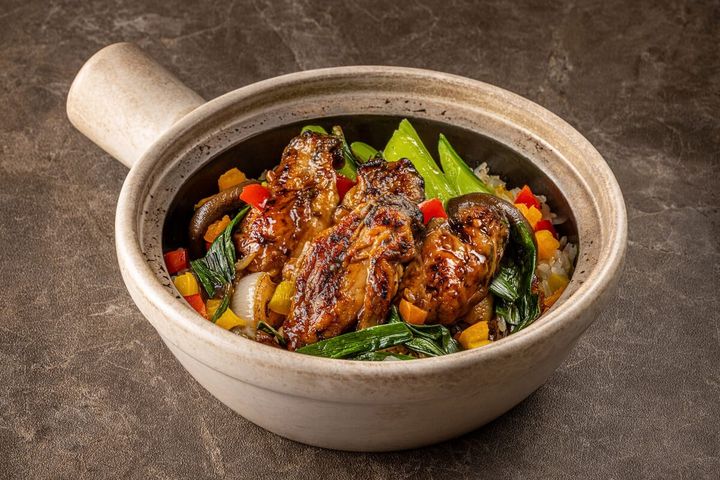 牡蠣の土鍋ご飯