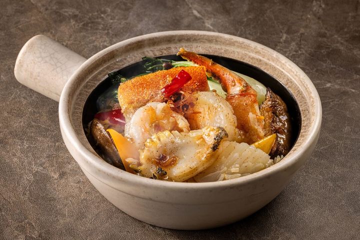 海鮮尽くしXO醤土鍋ご飯