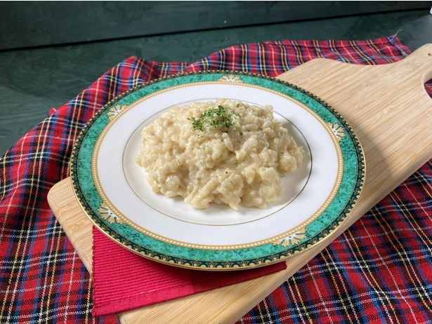 ポルチーニのチーズリゾット