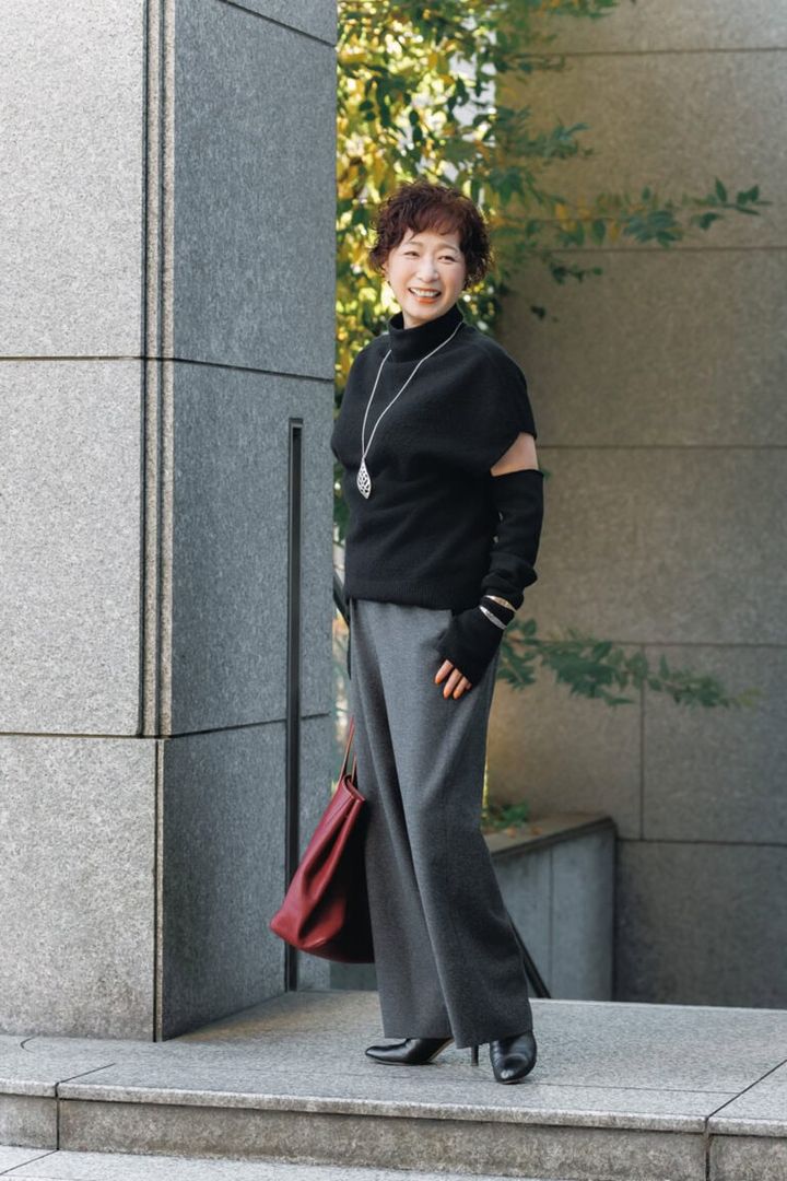 コートの中は……