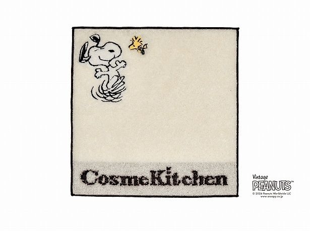 「【Cosme Kitchen】＜PEANUTS＞タオルハンカチ」(1650円)