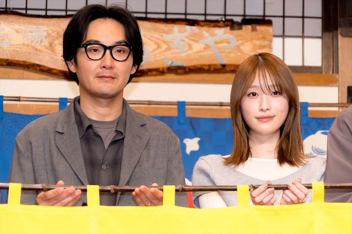 ドラマ『探偵さん、リュック開いてますよ』制作発表記者会見の様子 クランクイン！ width=