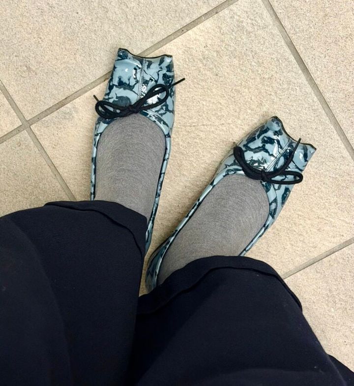 上林さん26年１月ブログ _グレータイツの足元