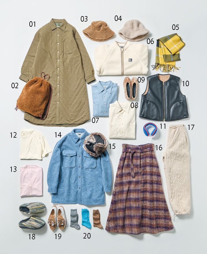 素材や機能にこだわって、賢くおしゃれに冬を乗りきるあったかアイテム23選