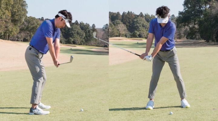 「手を使って打つ」とアイアンが上達する！傾斜地でも安定するコツは…