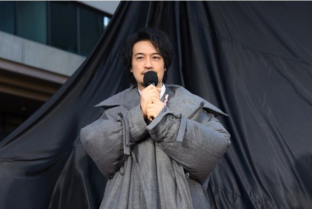 『禍禍女』キャストの1人であり、イベントではゆりやん監督と息の合った掛け合いを見せた斎藤⼯さん 撮影：ソムタム田井