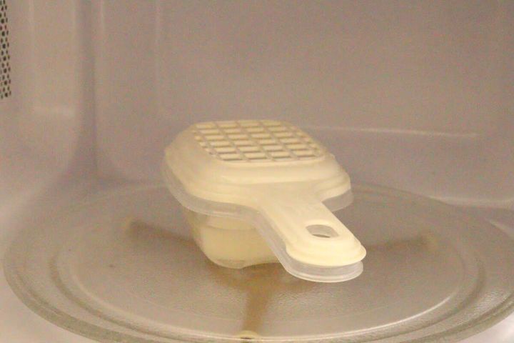 ダイソーのもちレンジを電子レンジで使用する