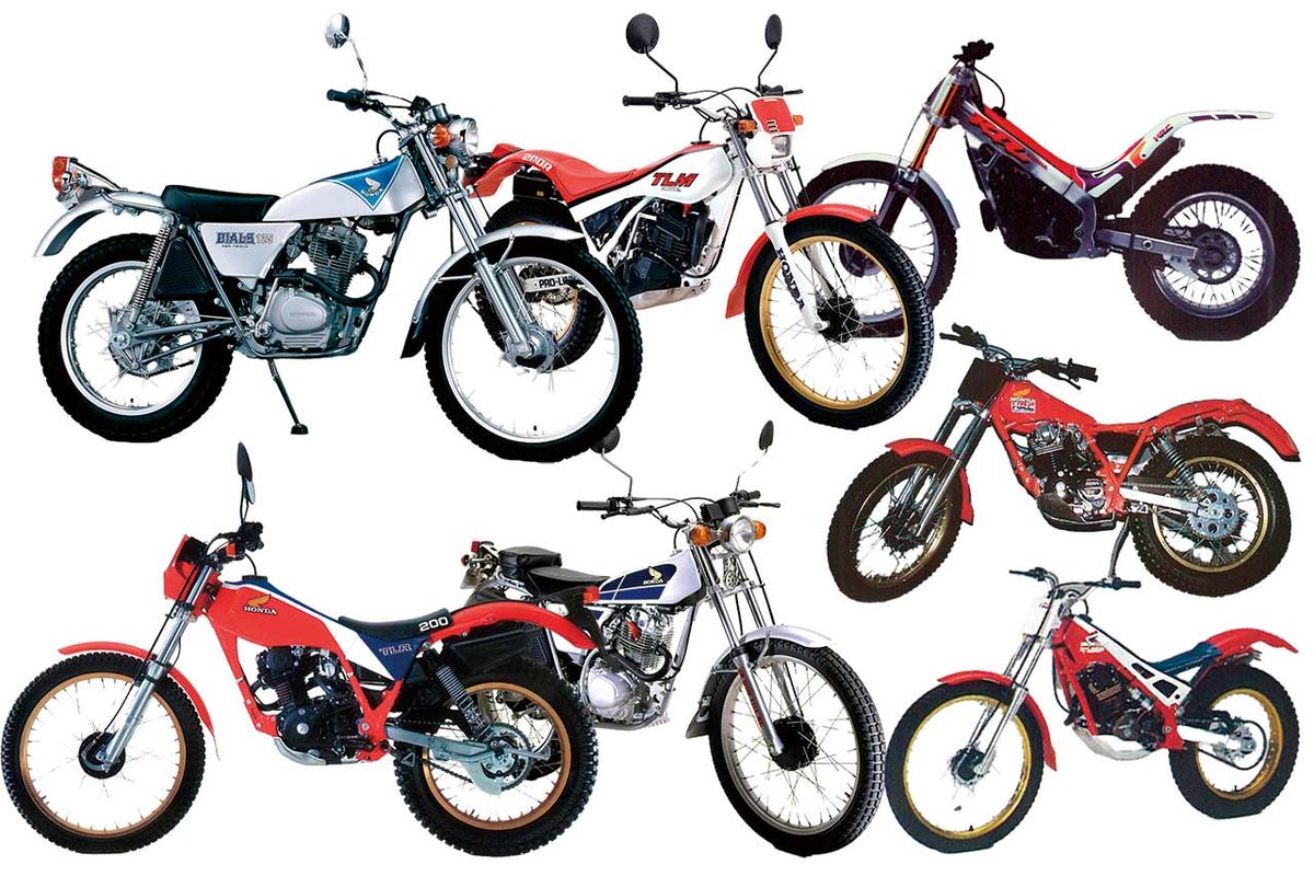 市販された国産トライアルバイクの歴史をたどる【HONDA｜オールド 