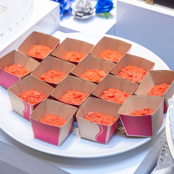 あまおう苺とアールグレイのカップケーキ