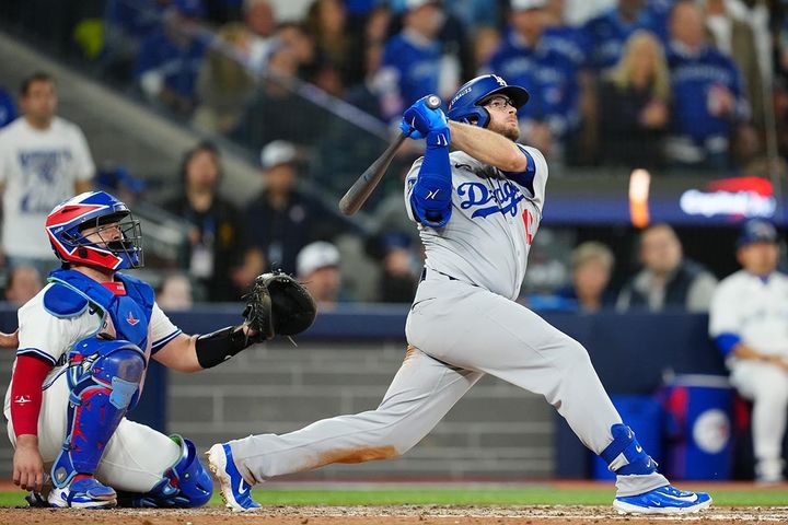 ドジャースのマックス・マンシー（C）Getty Images