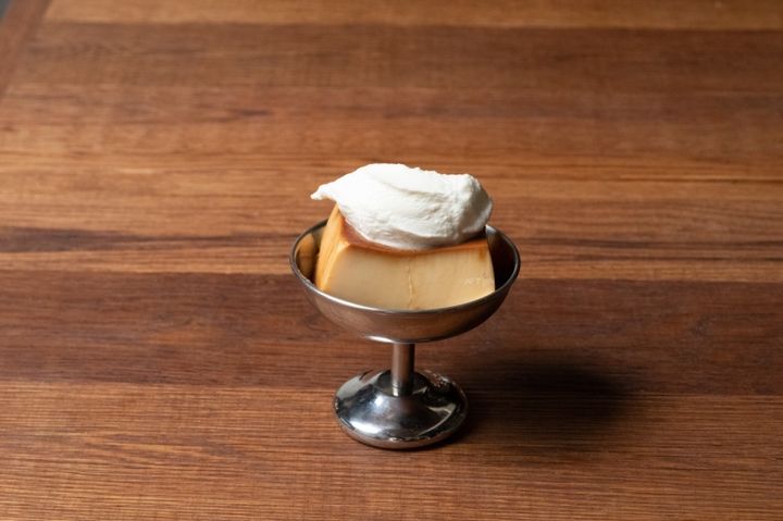 egg baby cafeのプリン