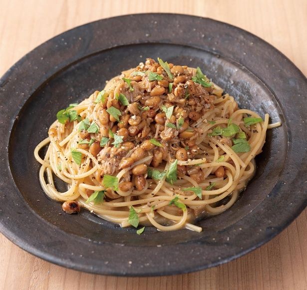 やみつき納豆パスタ （C）KEITA／KADOKAWA