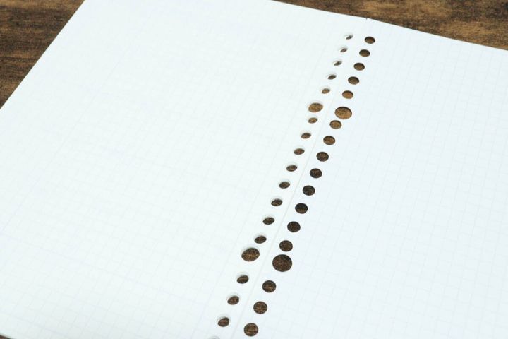 2026年ルーズリーフマンスリー（A5、シンプル） フリーページ