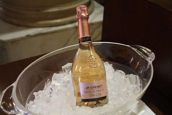 取材時に提供されていたスパークリングワイン