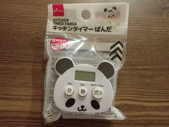 DAISO(ダイソー)：キッチンタイマー ぱんだ