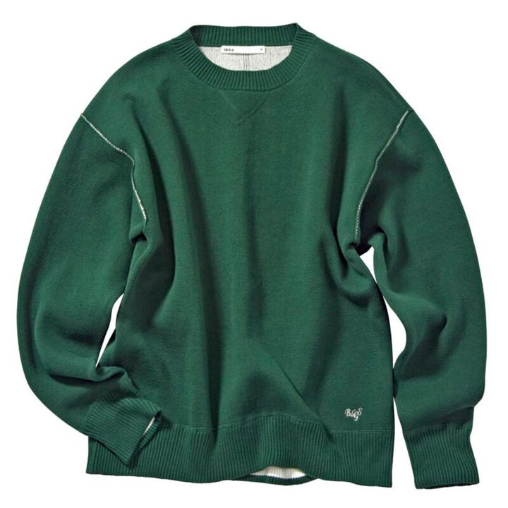 スウェットライクニット￥4,389（イッカ／コックス）