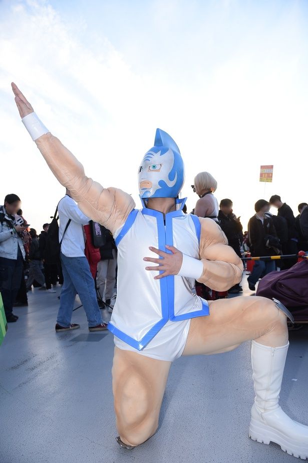 「キン肉マン」キン肉マンマリポーサ／まりんさん 撮影：ソムタム田井