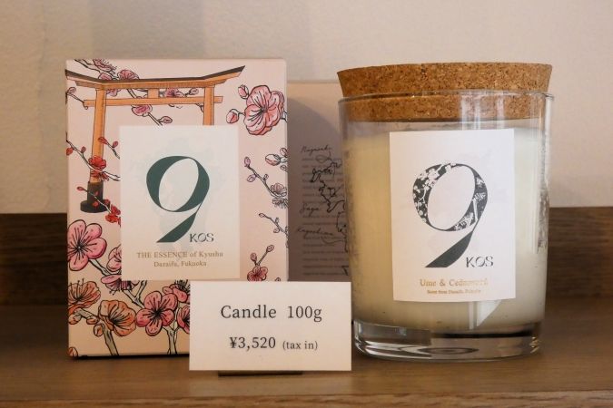 KOSelig JAPAN cafe 太宰府天満宮表参道店 キャンドル 梅