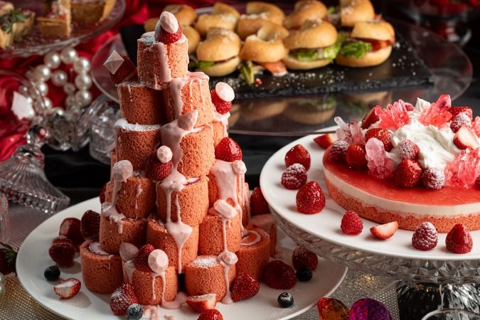 ANAクラウンプラザホテル福岡「ストロベリーデザートビュッフェ ～Jewelberry☆Collection～」