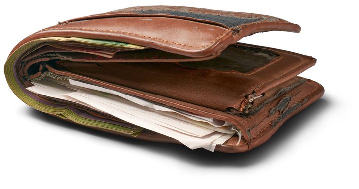 人気運 下がる 財布 物を入れすぎている