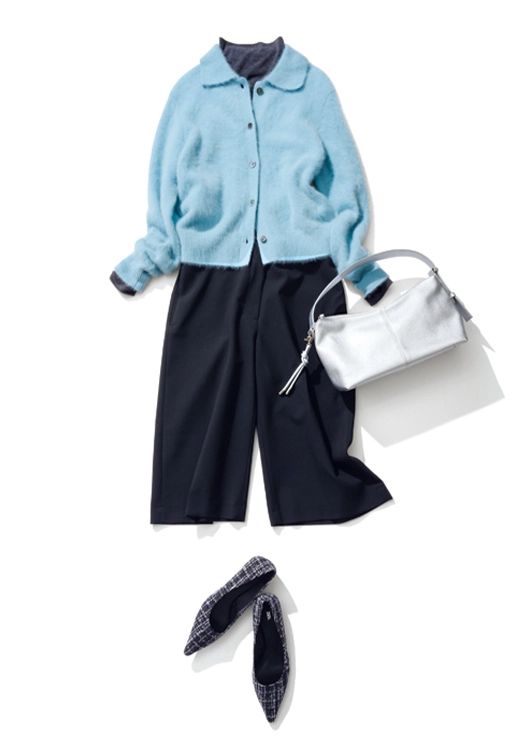 【毎日コーデ】体温調節がしやすいカーディガンをレイヤード