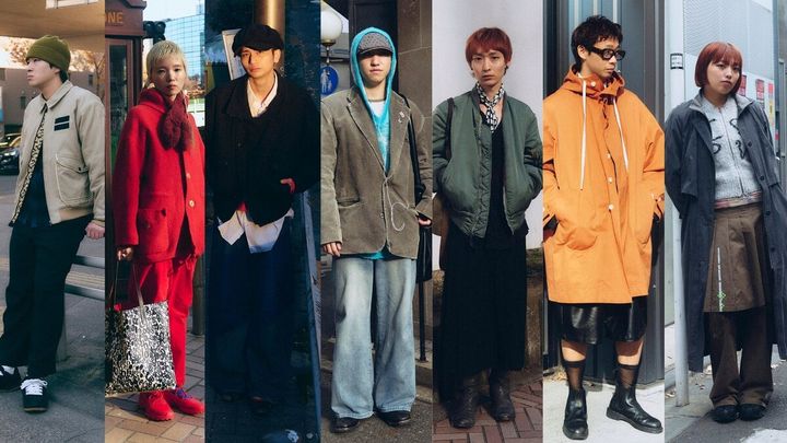 【1週間メンズスナップ】全身赤に“片足だけ”の青！？ 1/5〜1/11の街角おしゃれさん7選！固定観念を覆す「遊び心」が冬の正解
