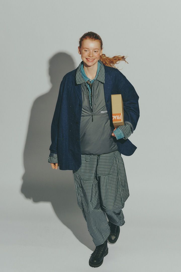 ジャンプスーツに合わせたい！冬のデニムジャケットの使い方【本日のFUDGE GIRL-1月11日】