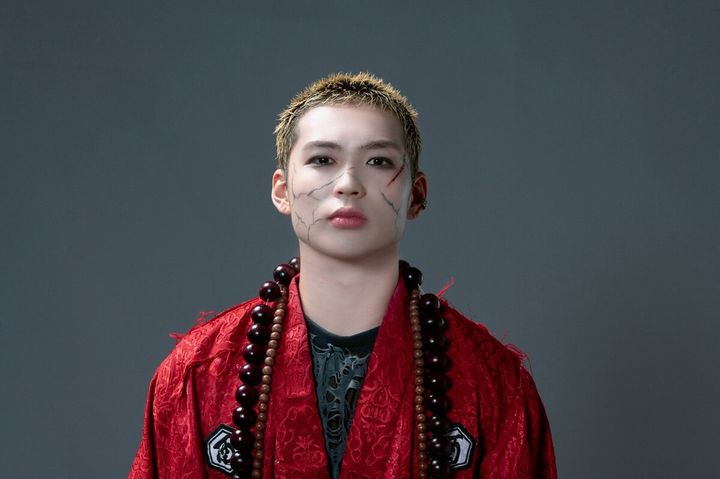 ゾンビドラマ『DARK13 踊るゾンビ学校』でのHINATA