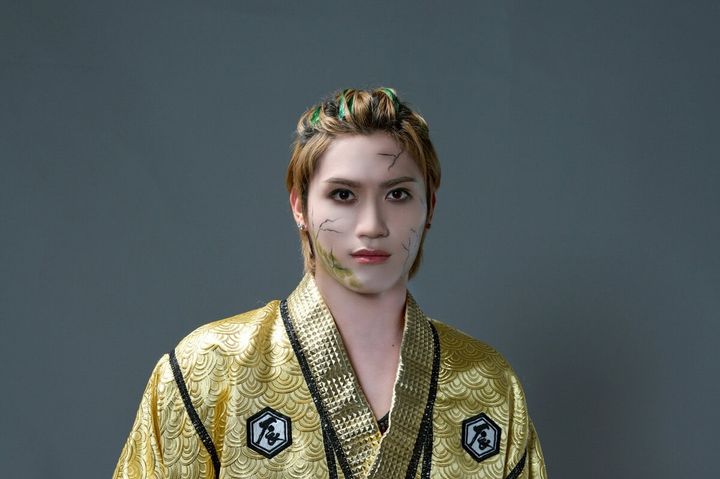 ゾンビドラマ『DARK13 踊るゾンビ学校』でのAOI