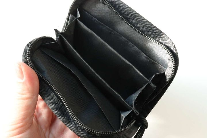 紐付キッズウォレット（ブラック） 構造