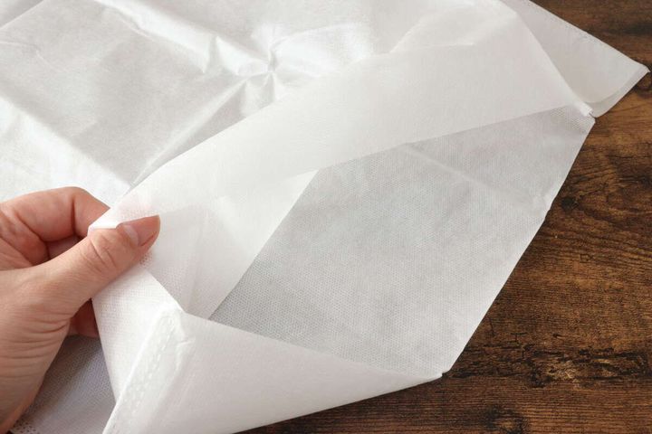 トラベル携帯用枕カバー（2枚） 素材感