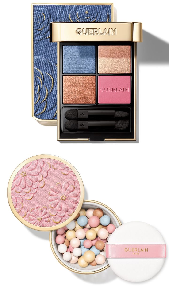 〈上〉オンブル ジェ 396 ￥11,330 〈下〉メテオリット ビーユ ブルーミング グロウ ￥10,780（ともに1月20日より公式オンラインブティック先行、2月1日より限定発売）