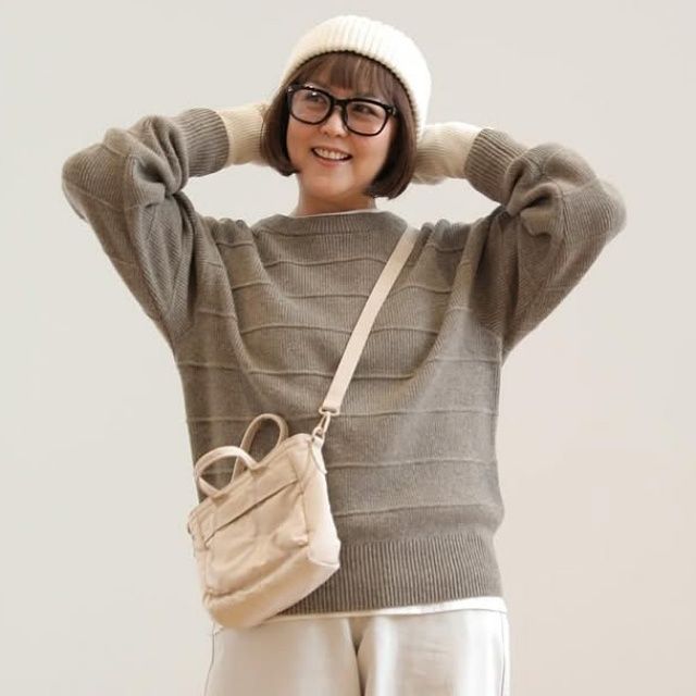 Uniqlo U「ラムクルーネックセーター」