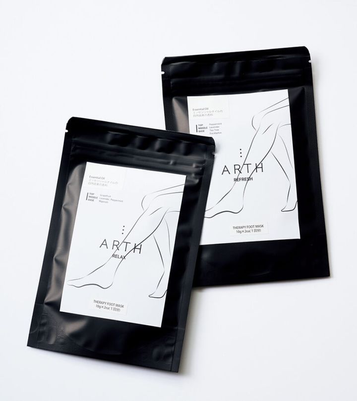 THERAPY FOOT MASK Set ¥1,430／アース