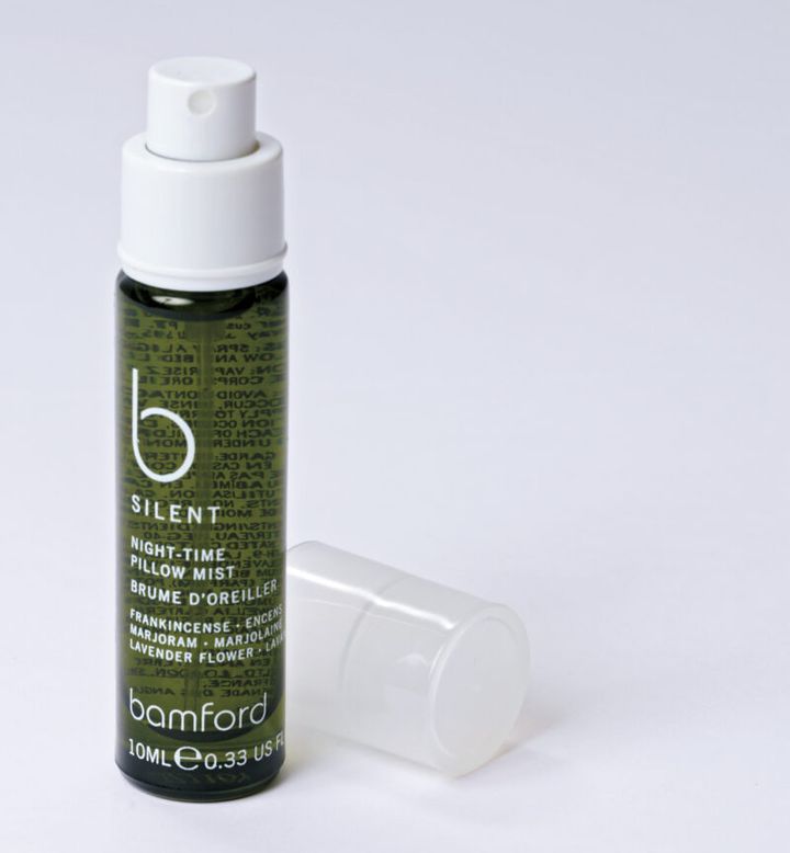 b Silentピローミスト10mL¥1,650／バンフォード