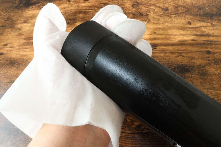 ダイソーの除菌ができる お掃除用 ウェット手袋は掃除機のお手入れにぴったり
