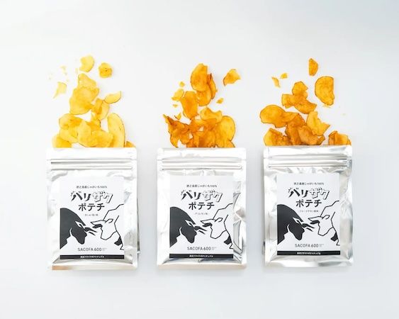 徳之島産じゃがいもを使用した「バリザクポテチ」3種が登場。真空フライでバリザク食感！