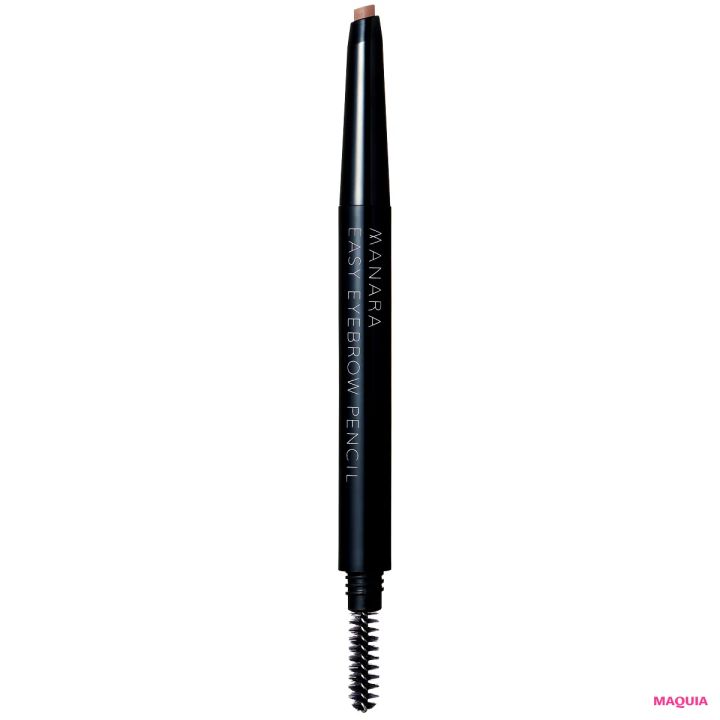 石原さとみさんの最新美容愛用品＆おすすめコスメ マナラ イージーアイブロウペンシル ライトブラウン