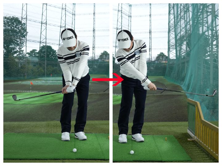 シャンクのミスを防ぐには？「フェースを開閉させる」で即解決