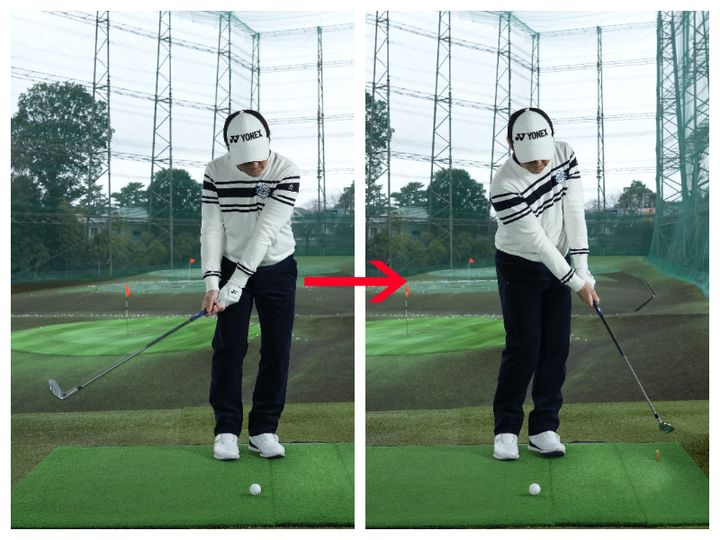 シャンクのミスを防ぐには？「フェースを開閉させる」で即解決