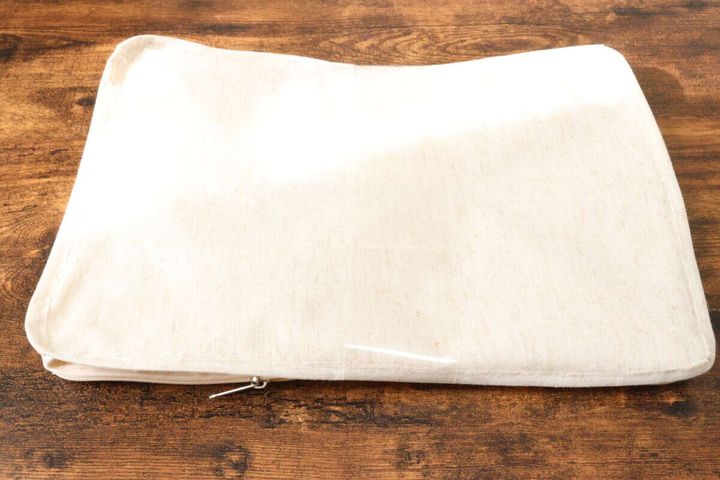 麻入り収納ボックス（フタ付） パッケージ