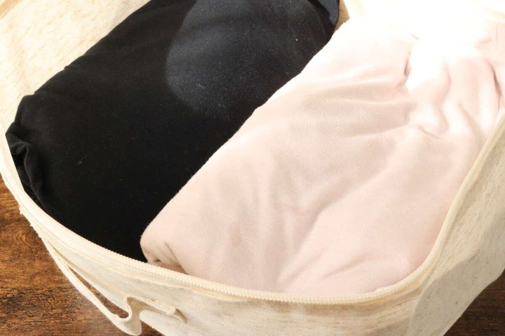 麻入り収納ボックス（フタ付） 収納力