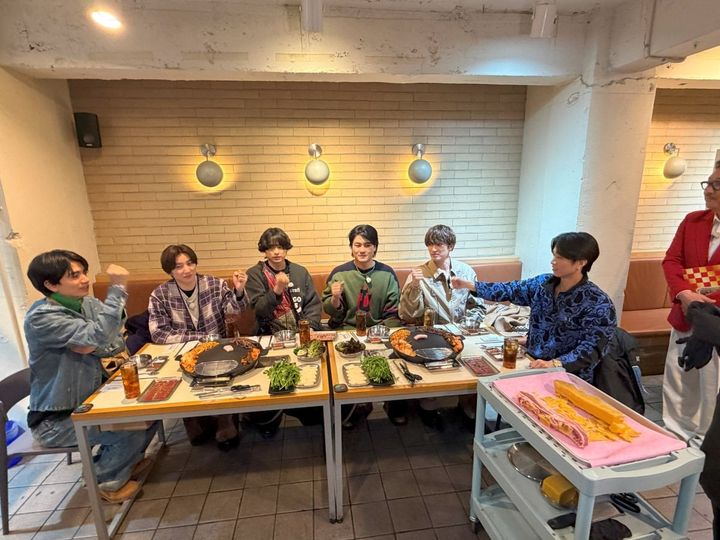 1月12日放送の『6 SixTONES』より （C）TBS width=