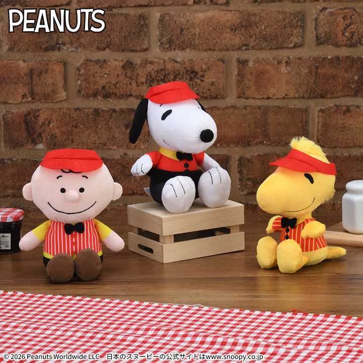 SNOOPY(TM) ぬいぐるみ ～バーガーショップ～