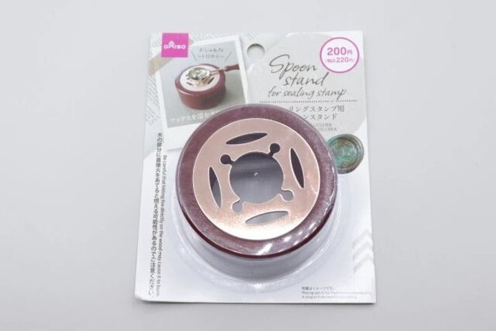 ダイソー スプーンスタンド（シーリングスタンプ用） パッケージ