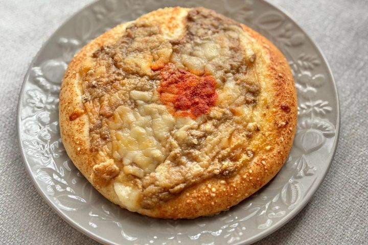 セブンの「キーマカレーとポテトのパン」