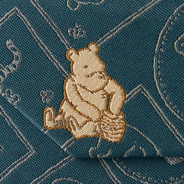 織り柄が美しいジャカード素材の眼鏡ケース クラシック・プー デザインアップ